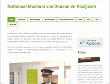 Tablet Screenshot of nationaaldouanemuseum.org